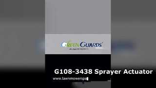 Attuatore G108-3438 Adatto allo spruzzatore per tappeto erboso Toro Multi-Pro 1200/1250/5700-D
