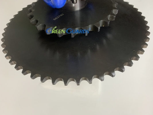 OEM Standard Pinion Double Sprocket G663703 Ricambi di attrezzature per prato per la macchina Turfco