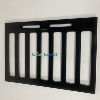 Parti del tagliaerba Tine Protezione, 4 Tine all' interno GTCU51886 Fitture John Deere Aerators montati su trattore