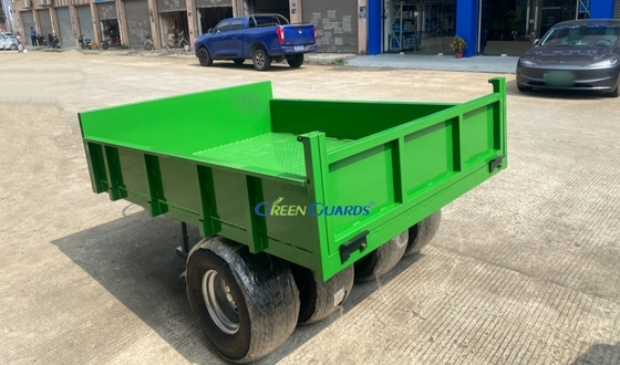 Rimorchio ribaltabile agricolo idraulico con presa di forza (PTO) da 3-10 tonnellate OEM, capacità 210*160*30 cm, con gruppo pneumatici