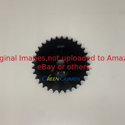 Parti per attrezzature da prato Doppia ruota dentata 32 denti e 12 denti G210407 Adatto a spandiconcime Millcreek 3100/3200 Turf Tiger
