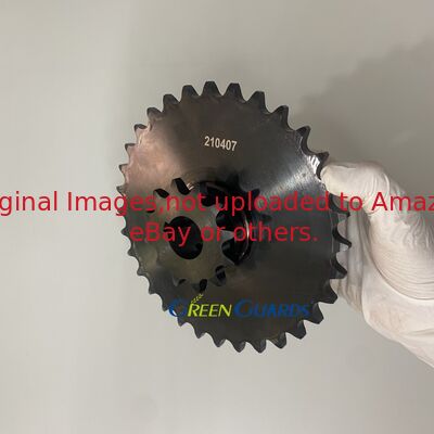 Parti per attrezzature da prato Doppia ruota dentata 32 denti e 12 denti G210407 Adatto a spandiconcime Millcreek 3100/3200 Turf Tiger