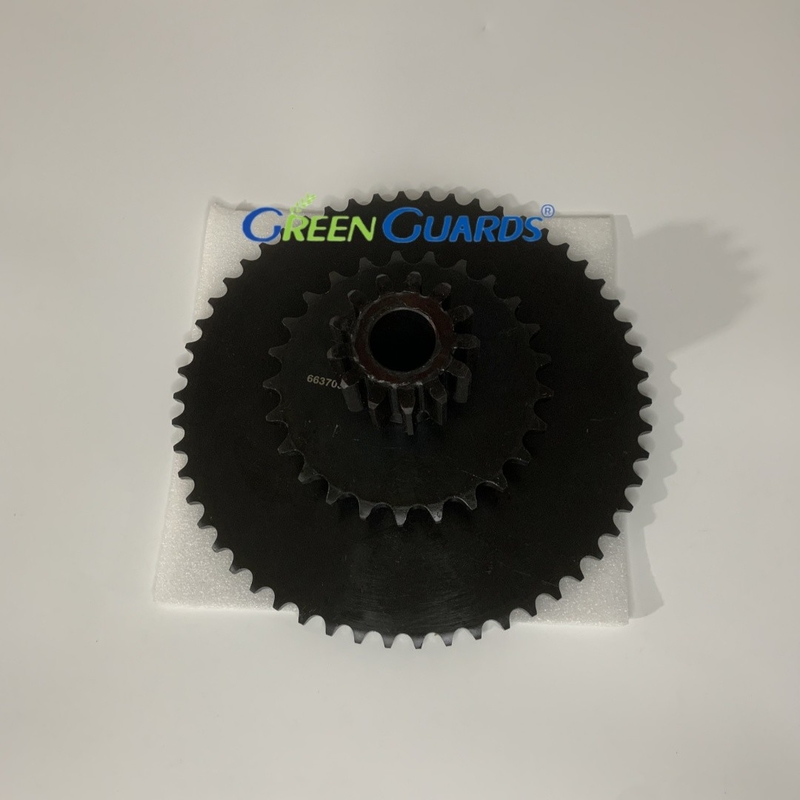 OEM Standard Pinion Double Sprocket G663703 Ricambi di attrezzature per prato per la macchina Turfco