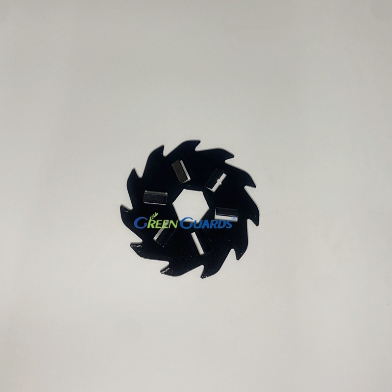 2 mm G106-6355 Tortore di prato a punta di carburo Verti Cut Blade OEM Standard Toro Greensmaster Reelmaster e John Deere Reel Mower